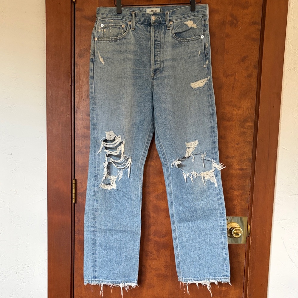 AGOLDE 90’s Mid-Rise Loose Fit Jeans - Picture 2 of 7